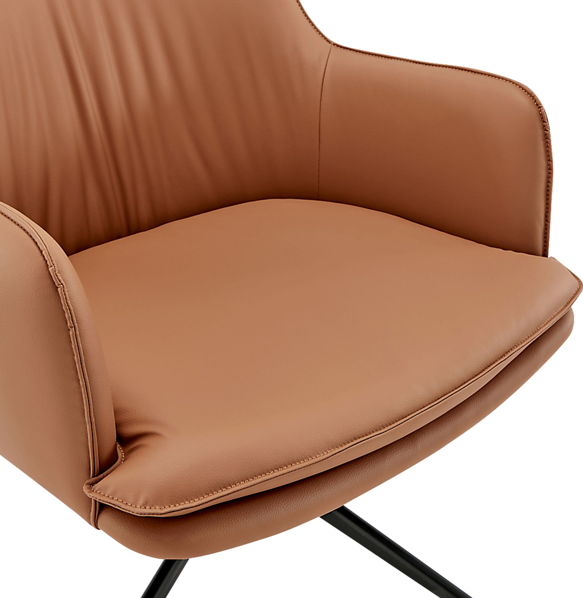 Dipaolo Caramel Swivel Accent Chair - Image 6