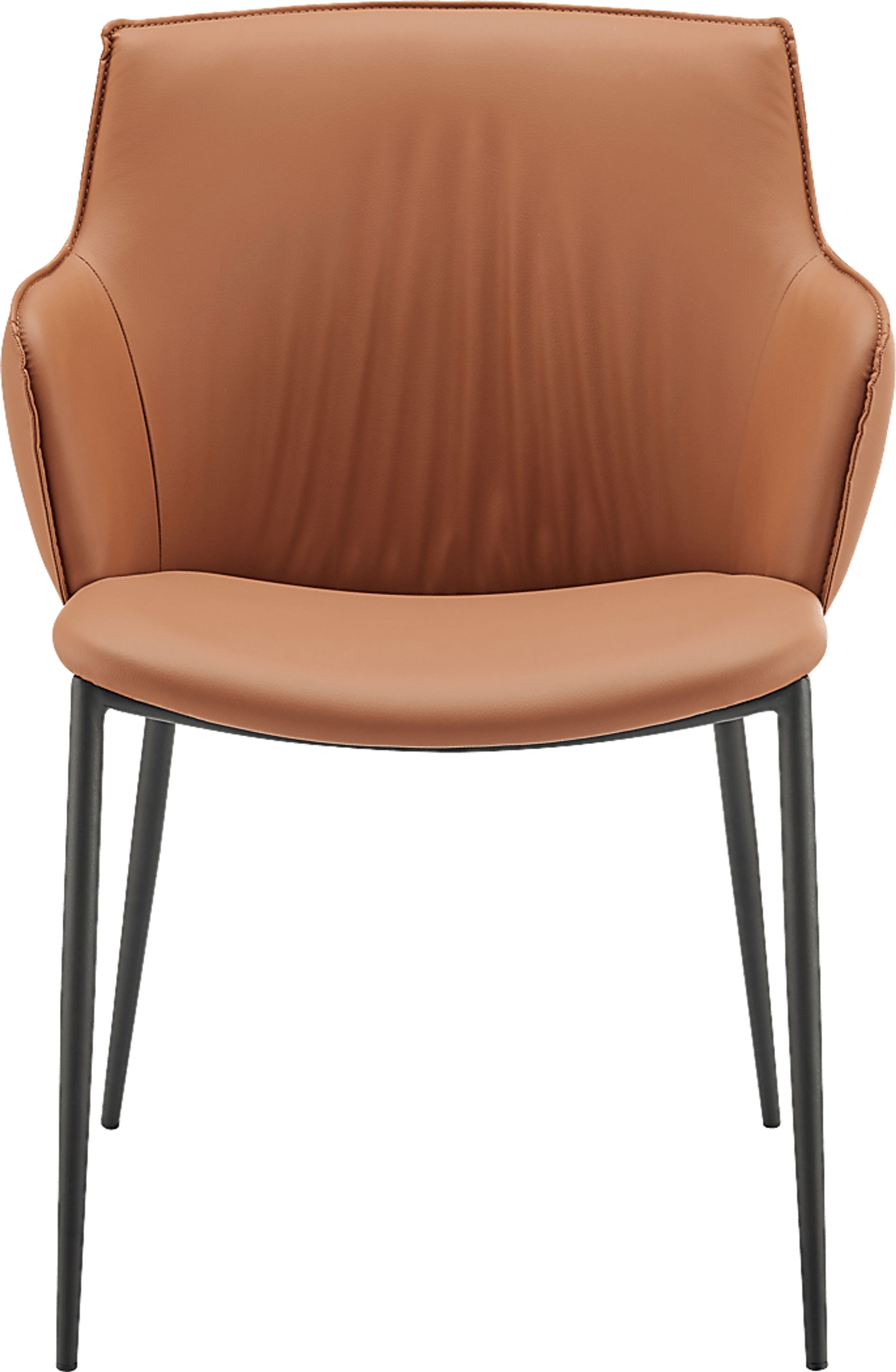 Dipaolo Cognac Arm Chair - Image 2