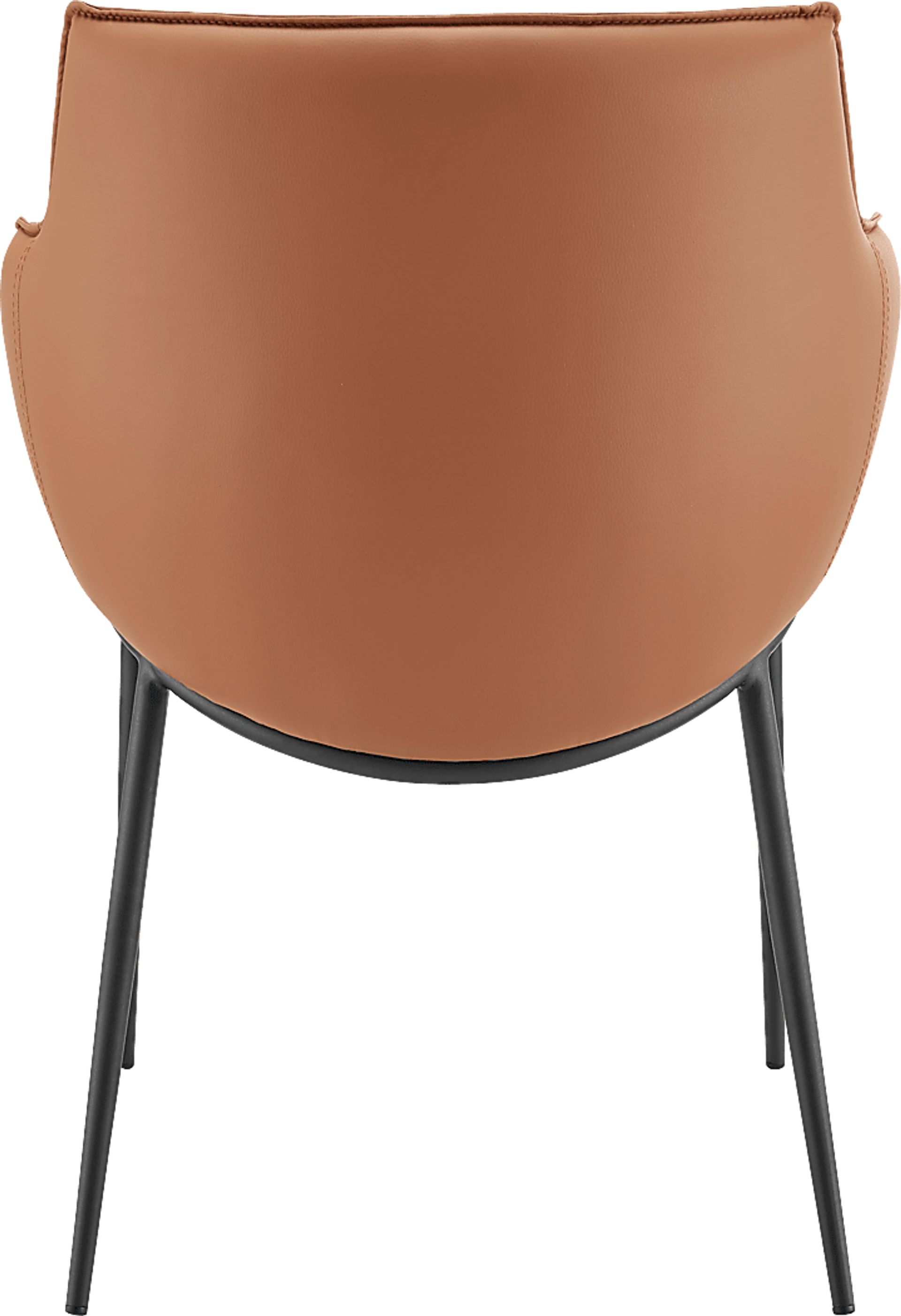 Dipaolo Cognac Arm Chair - Image 4