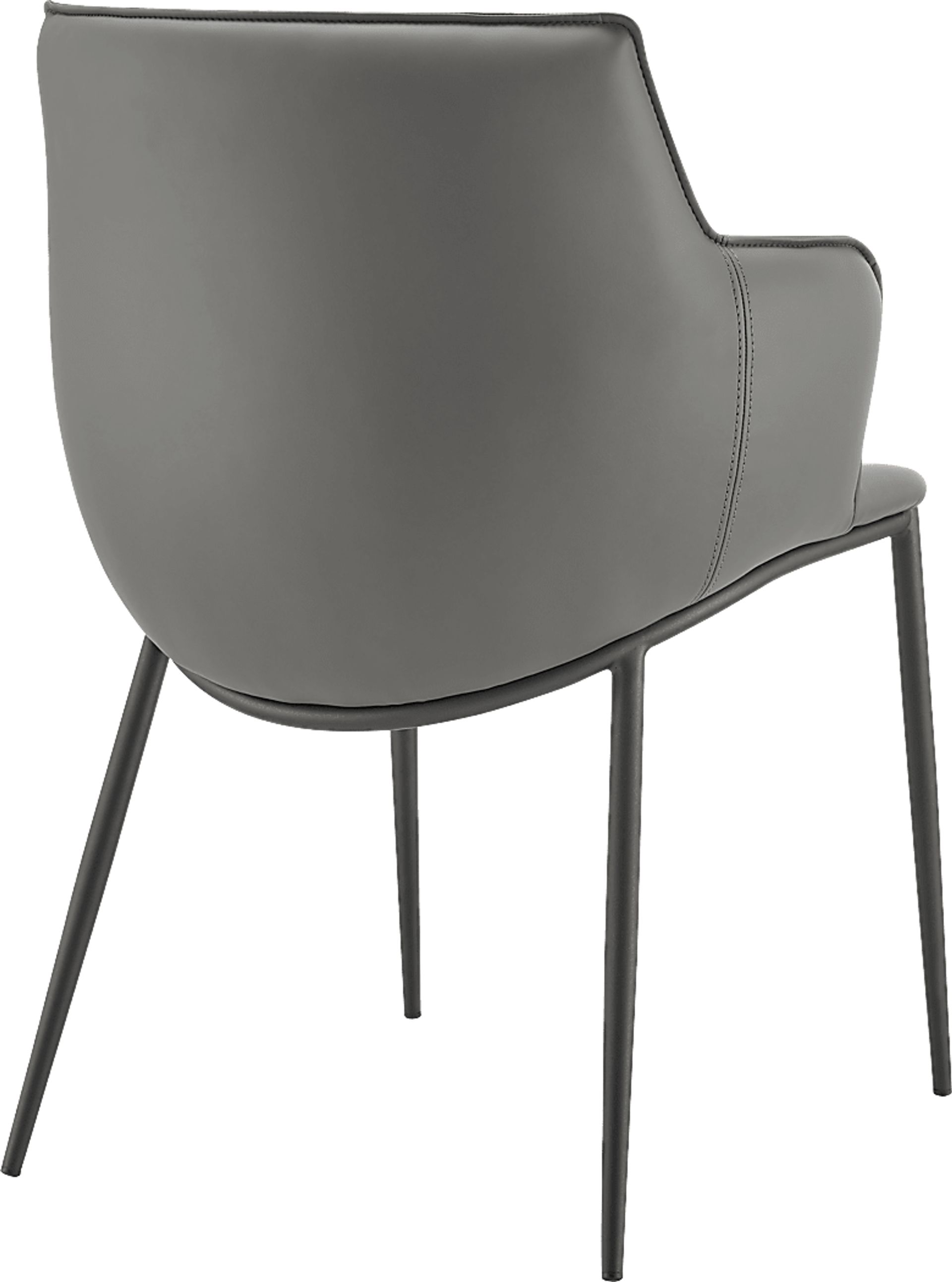 Dipaolo Gray Arm Chair - Image 4