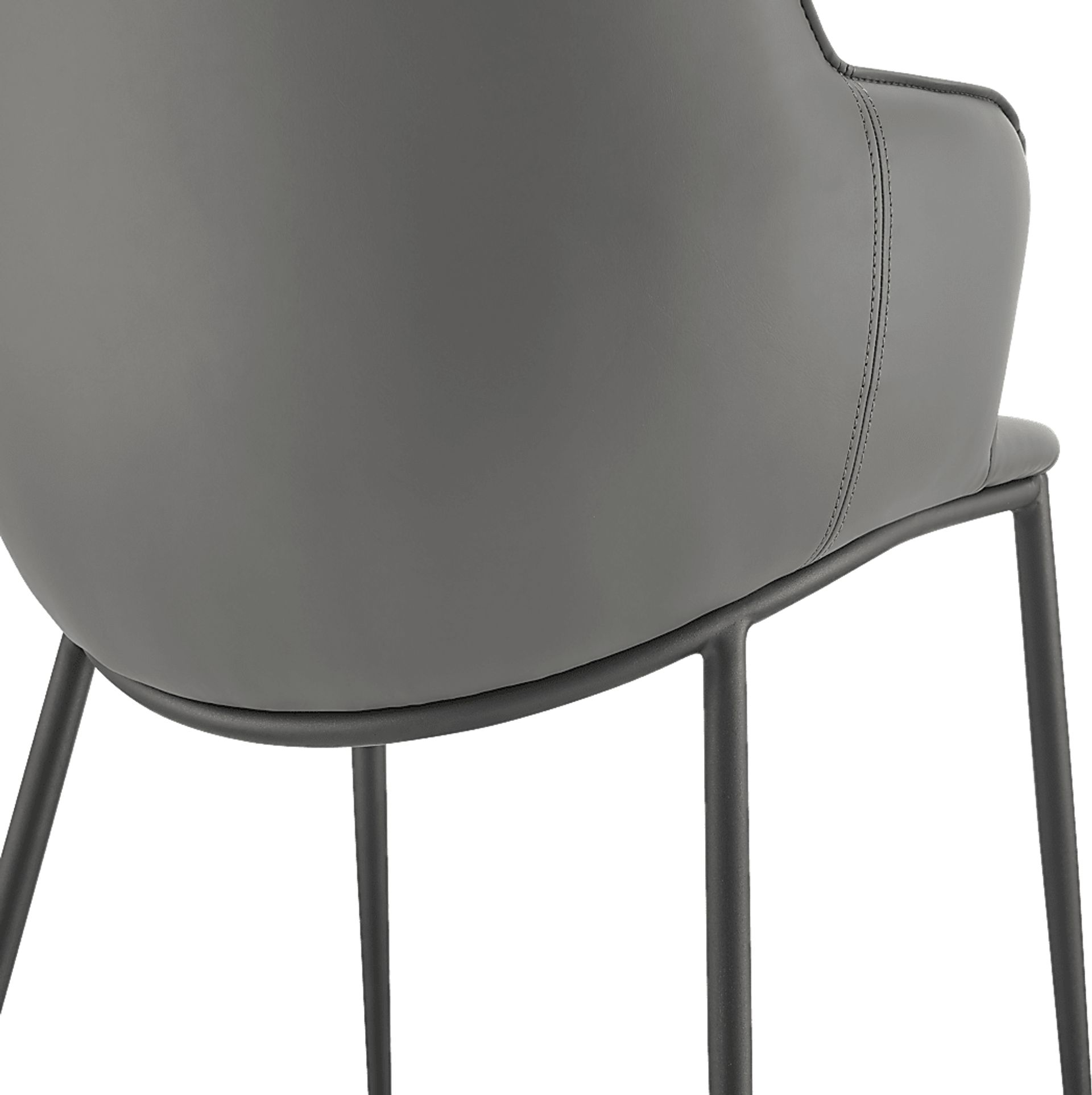 Dipaolo Gray Arm Chair - Image 5