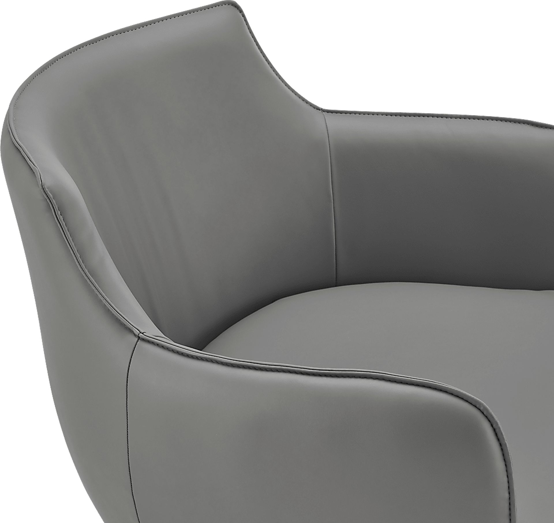 Dipaolo Gray Swivel Accent Chair - Image 6