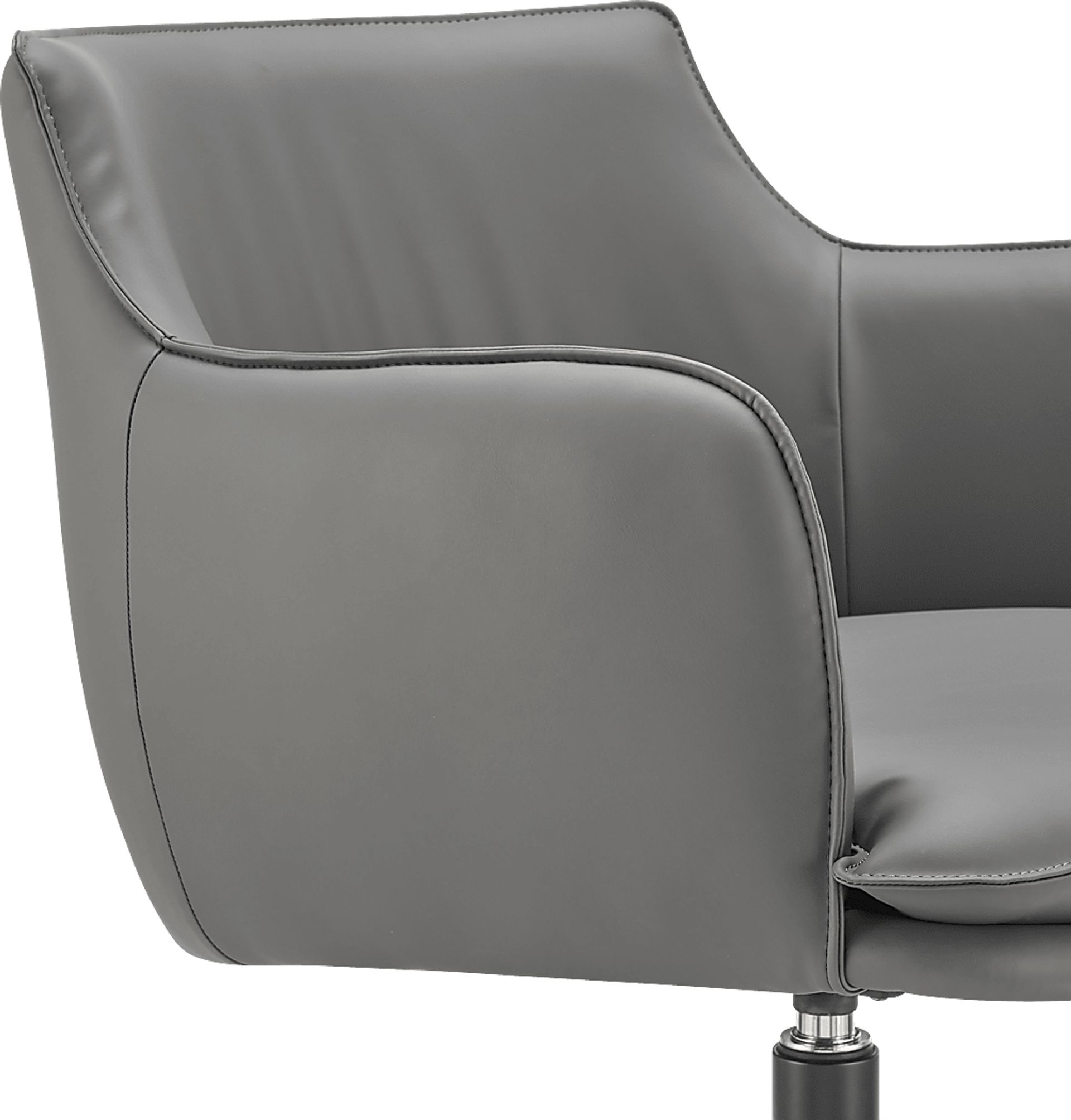 Dipaolo Gray Swivel Accent Chair - Image 7