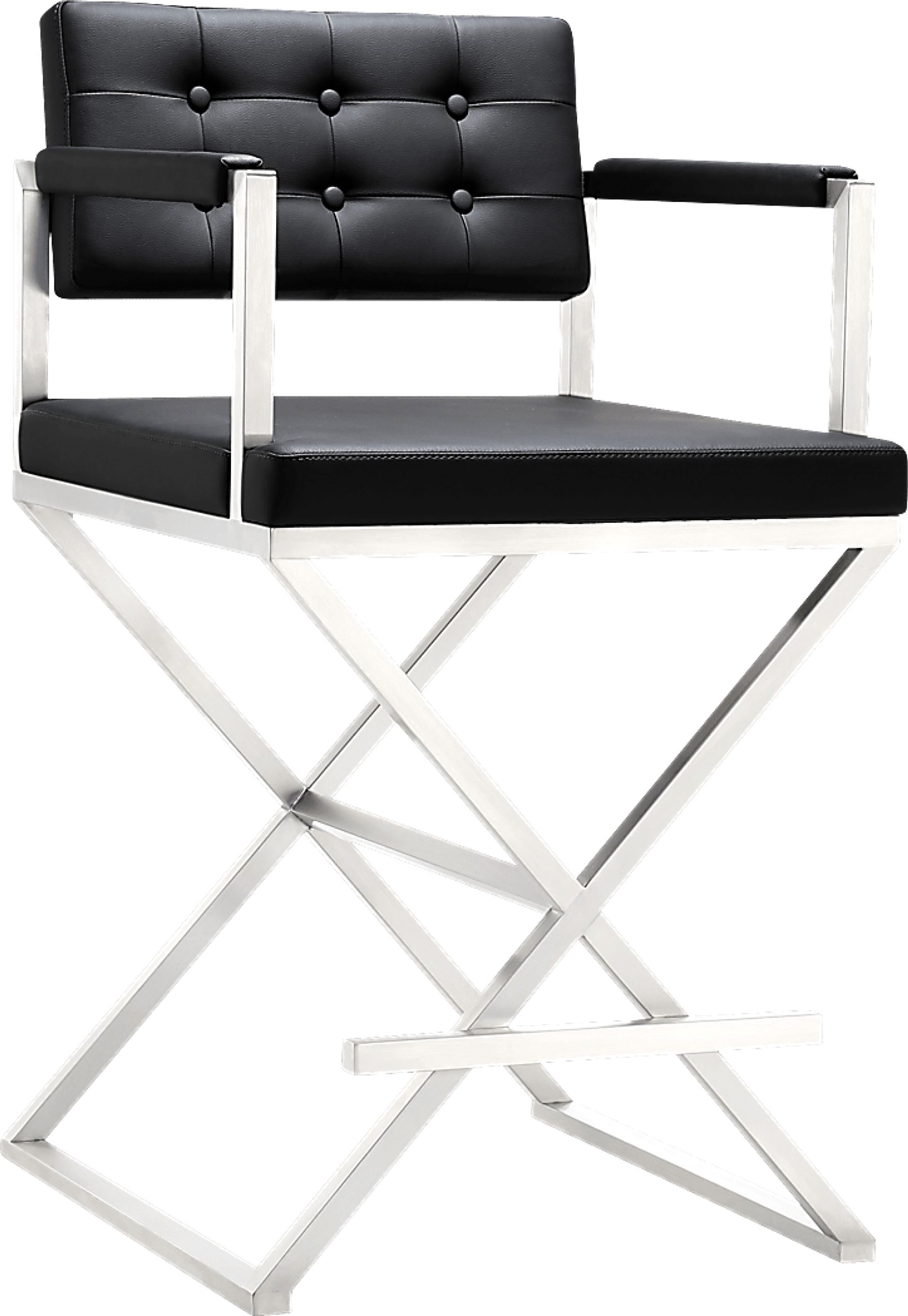 Director Black Counter Height Stool - Image 1