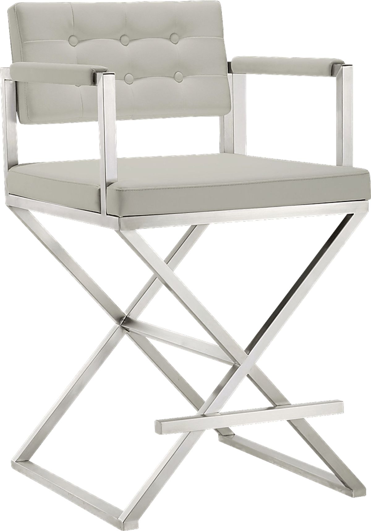 Director Gray Counter Height Stool | Rooms to Go