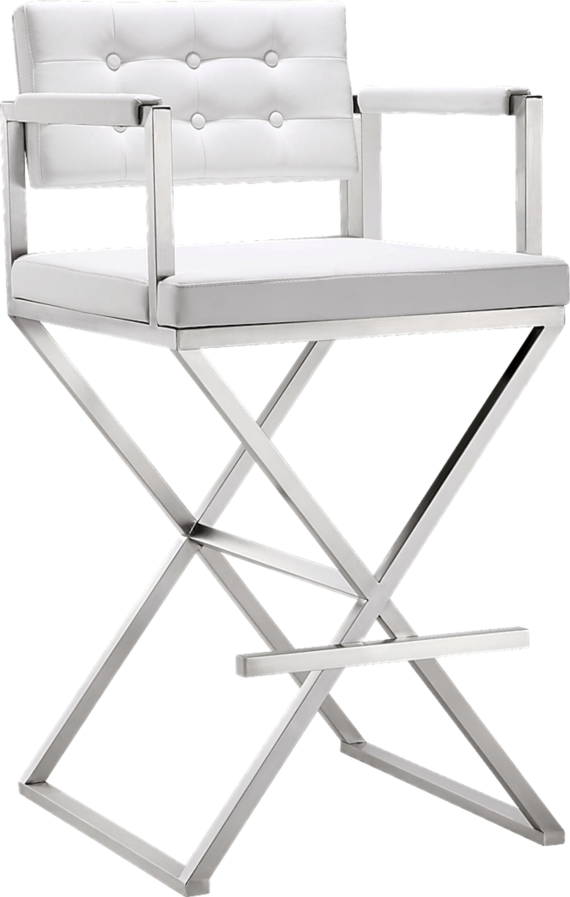 Director White Barstool - Image 1