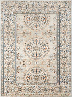 Dirinella Beige 5'1 x 7'6 Rug