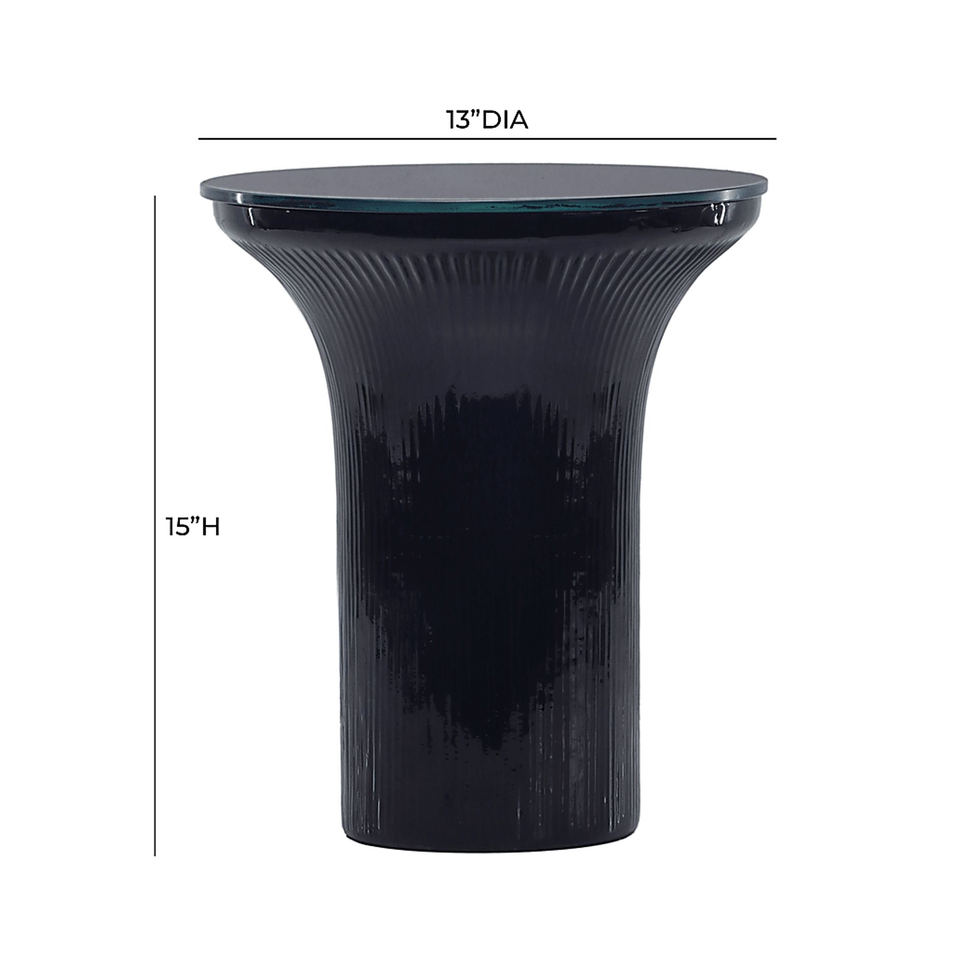 Dirksen Midnight Blue End Table - Image 5