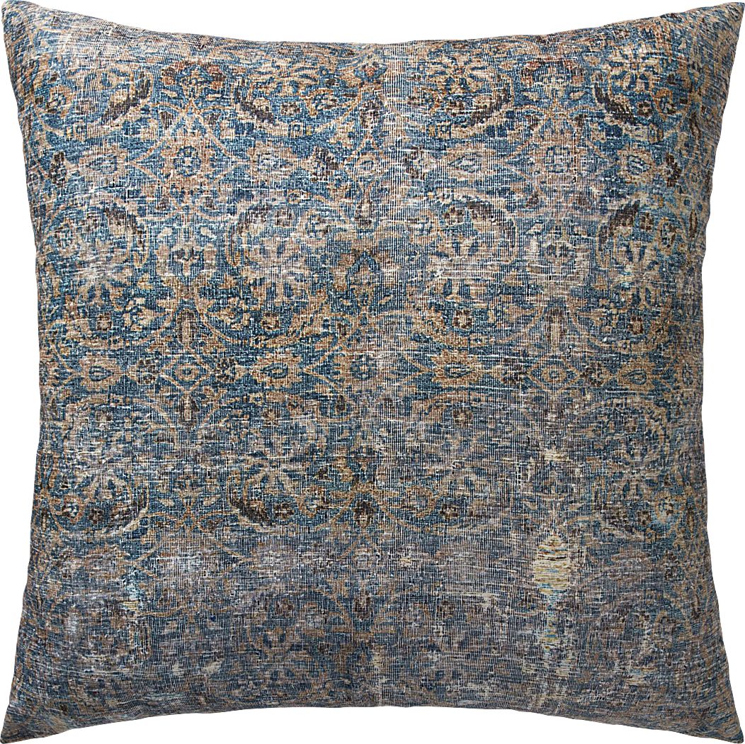Diron Blue Floor Pillow