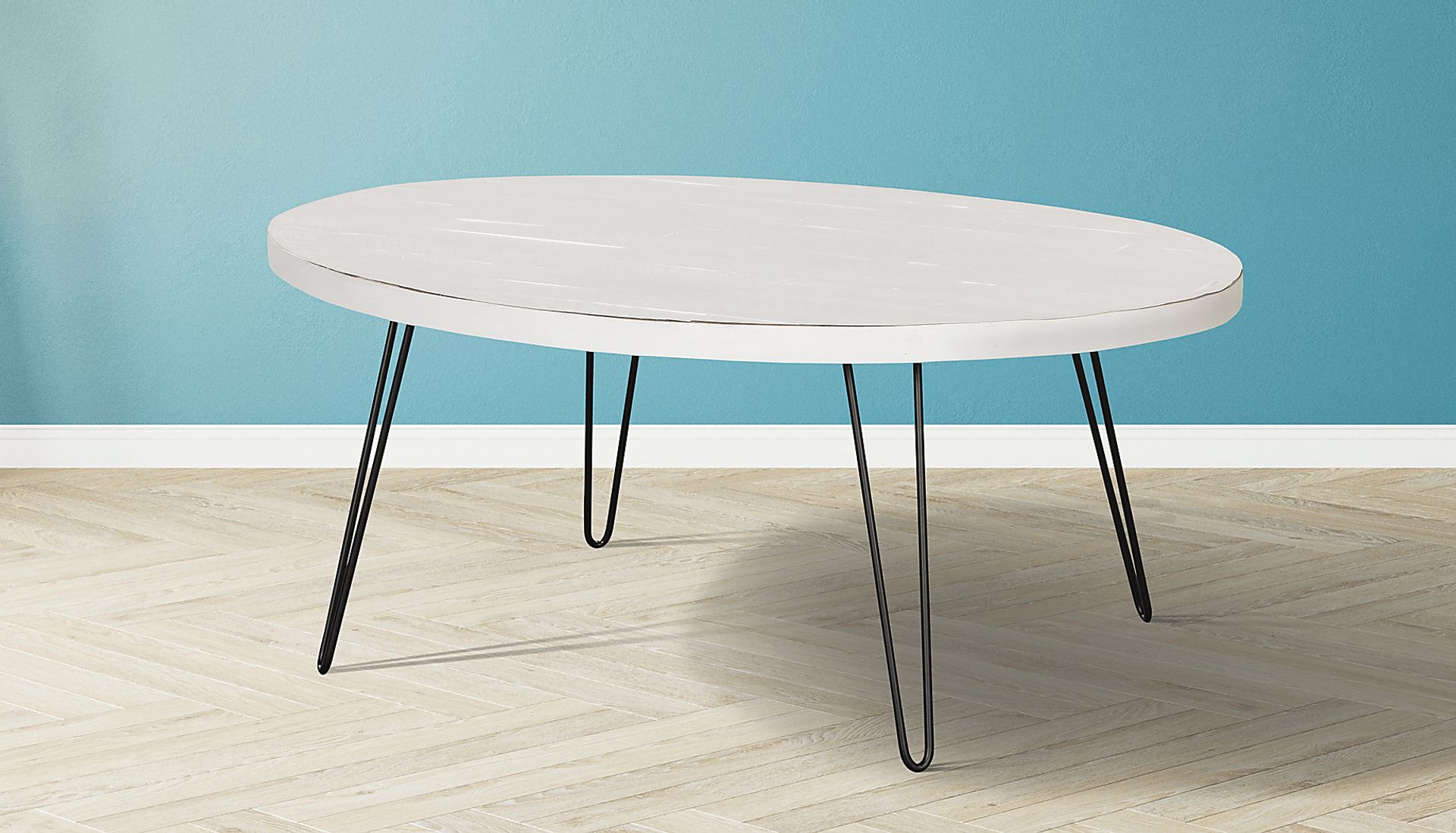Disamar White Cocktail Table - Image 5