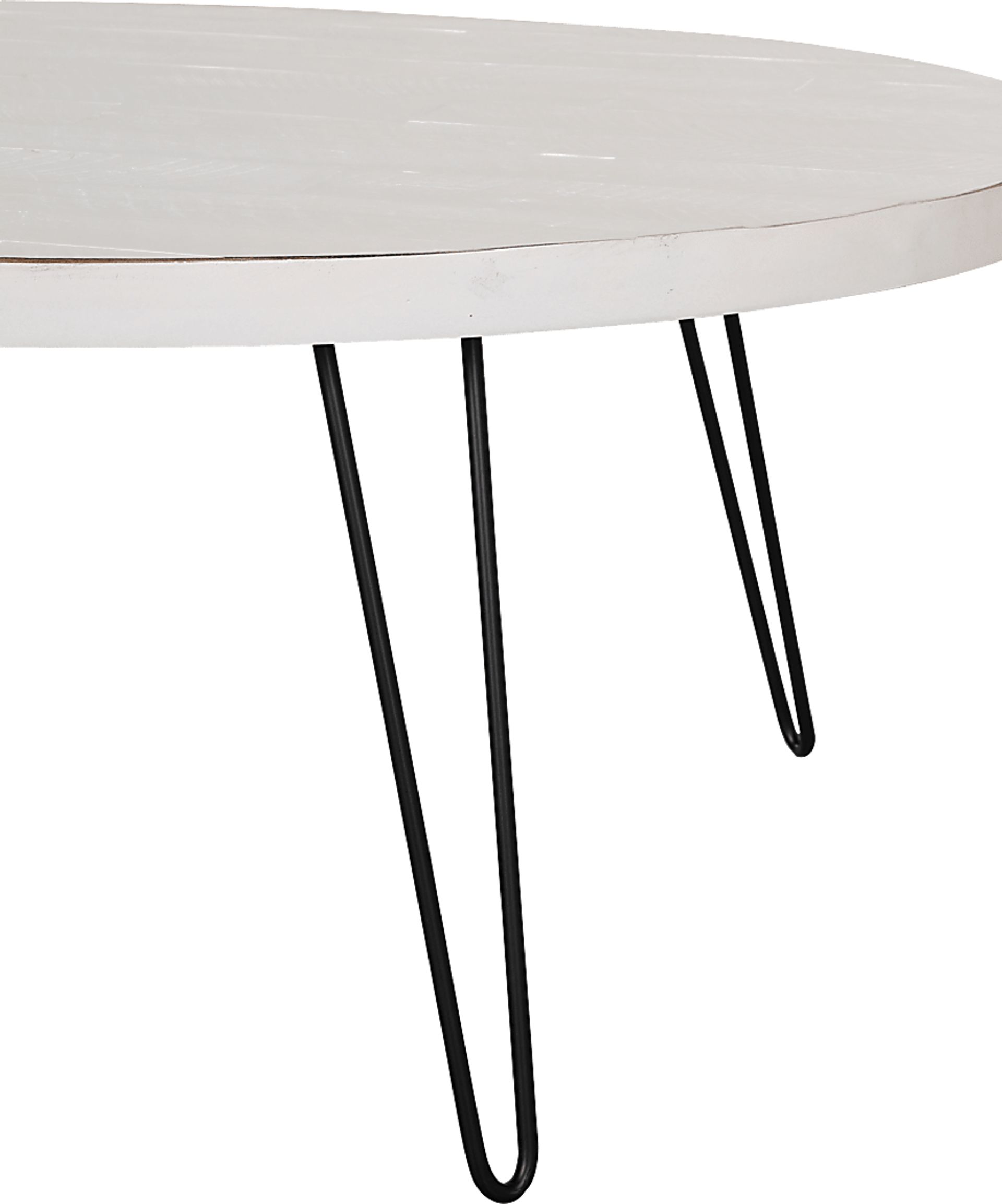 Disamar White Cocktail Table - Image 8