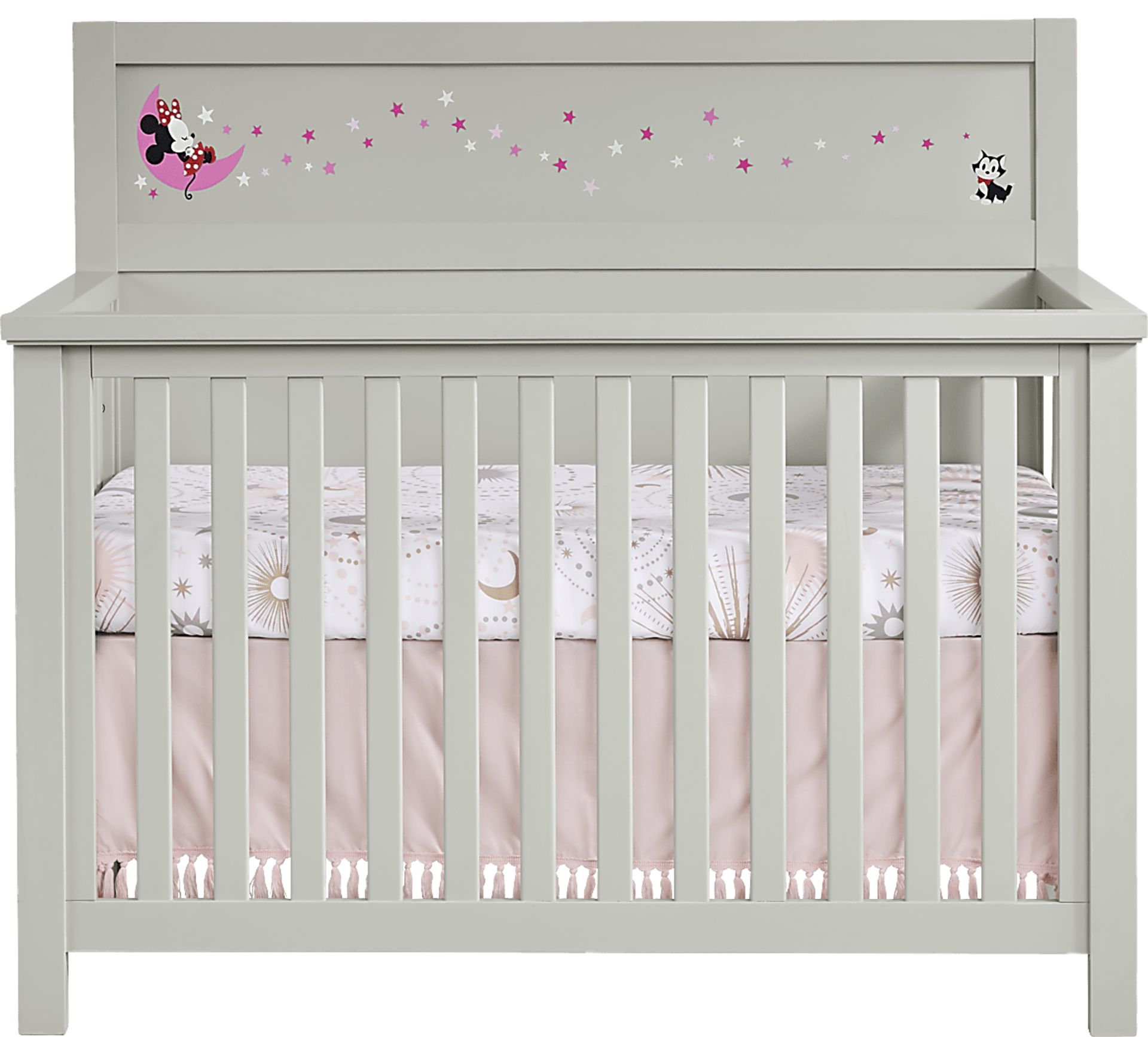 Starry Dreams with Minnie Mouse Gray 4 Pc Nursery - Image 2