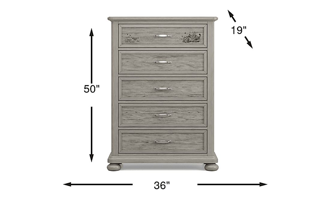 Disney Baby Woodland Adventures with Winnie the Pooh Classic Gray Chest