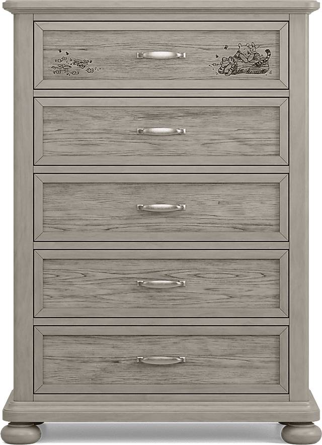 Disney Baby Woodland Adventures with Winnie the Pooh Classic Gray Chest - Thumbnail - Image 1