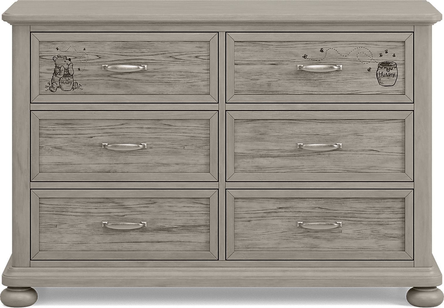 Disney Baby Woodland Adventures with Winnie the Pooh Classic Gray Dresser