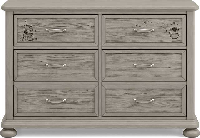 Disney Baby Woodland Adventures with Winnie the Pooh Classic Gray Nursery with Conversion Rails - Thumbnail - Image 8