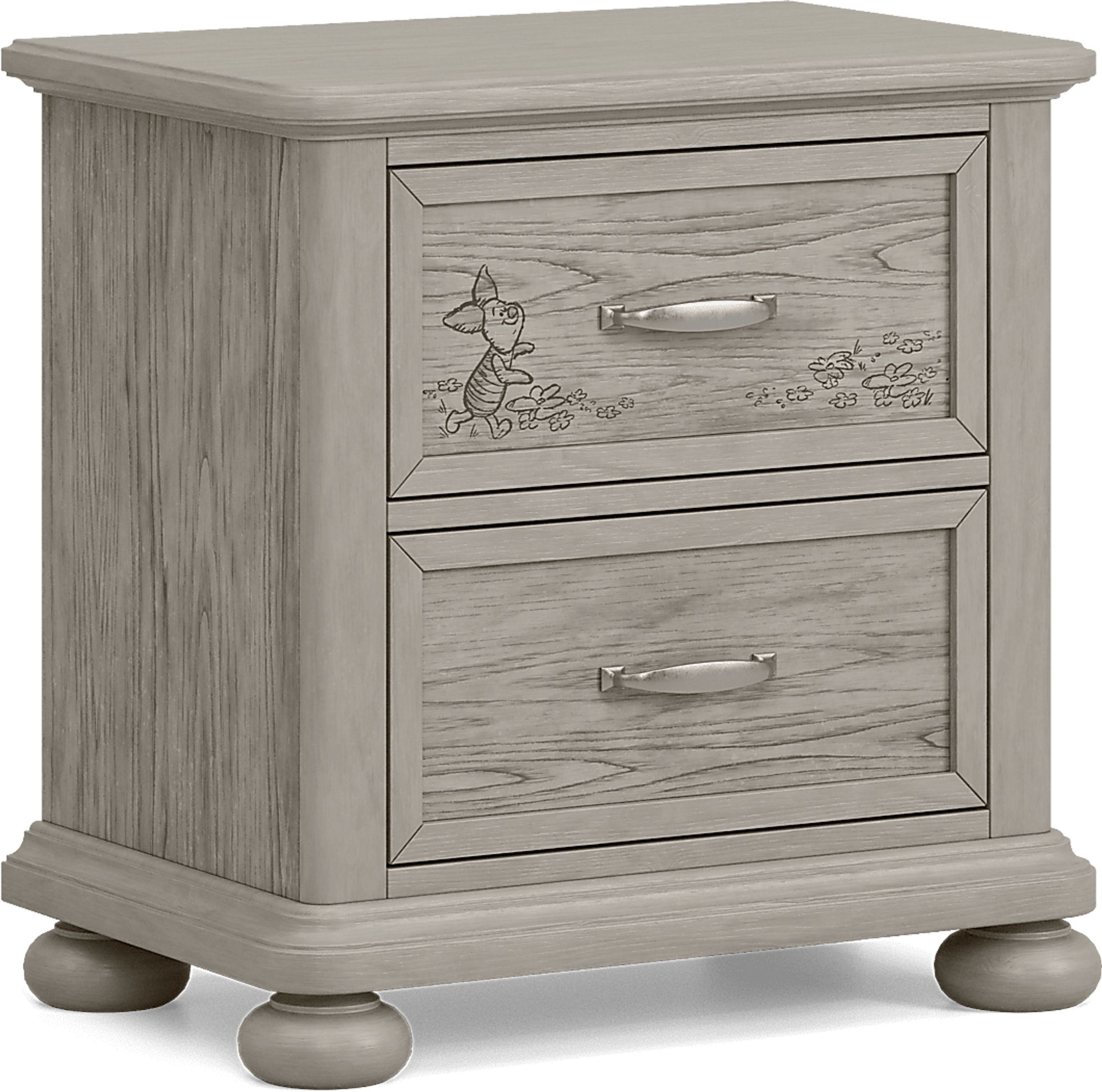 Disney Baby Woodland Adventures with Winnie the Pooh Classic Gray 5 Pc Full Platform Bedroom - Image 10