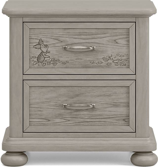 Disney Baby Woodland Adventures with Winnie the Pooh Classic Gray 5 Pc Full Platform Bedroom - Thumbnail - Image 9