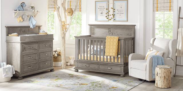 Disney Baby Woodland Adventures with Winnie the Pooh Classic Gray Dresser - Thumbnail - Image 2