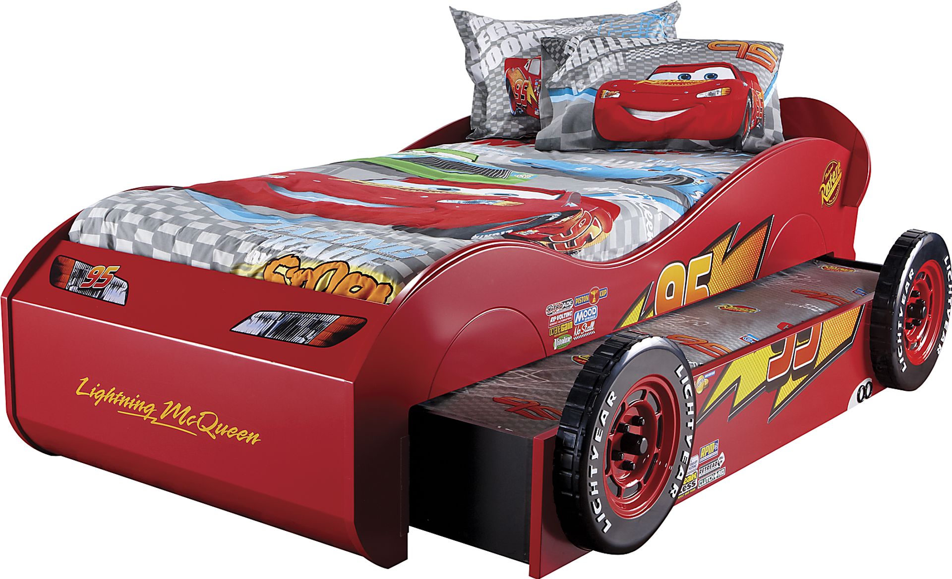 Disney Cars Bed With Trundle - Image 2
