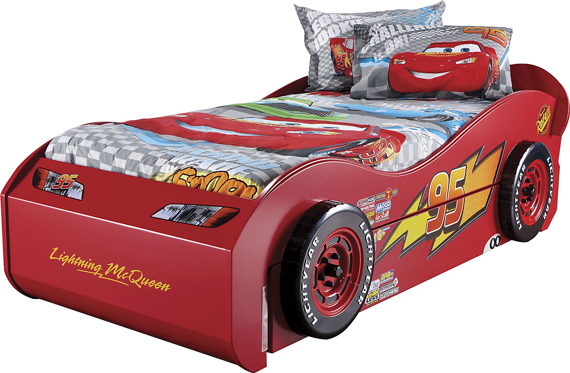 Disney Cars Bed With Trundle - Image 1