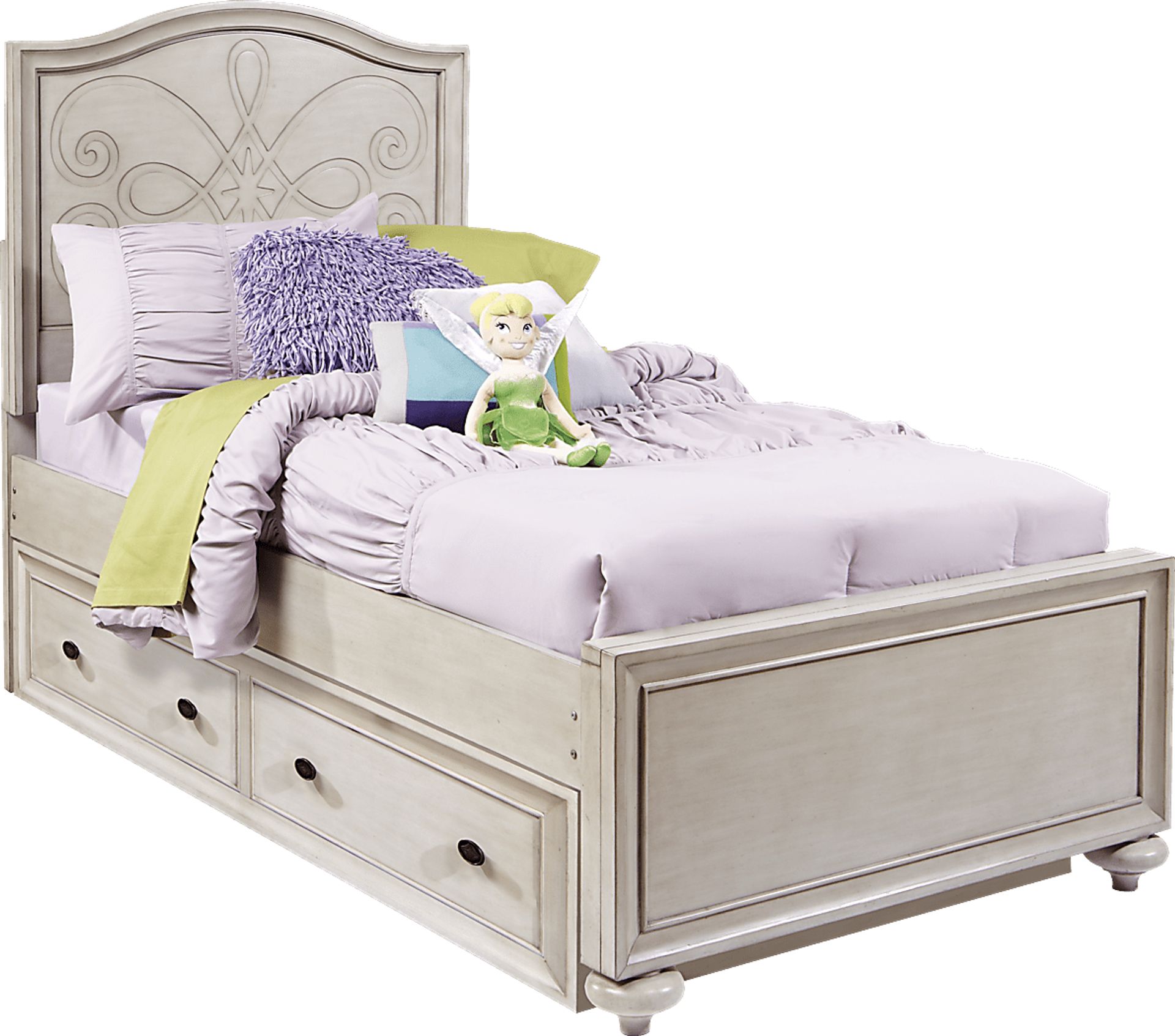 Disney Fairies 3 Pc Full Panel Bed - Image 2