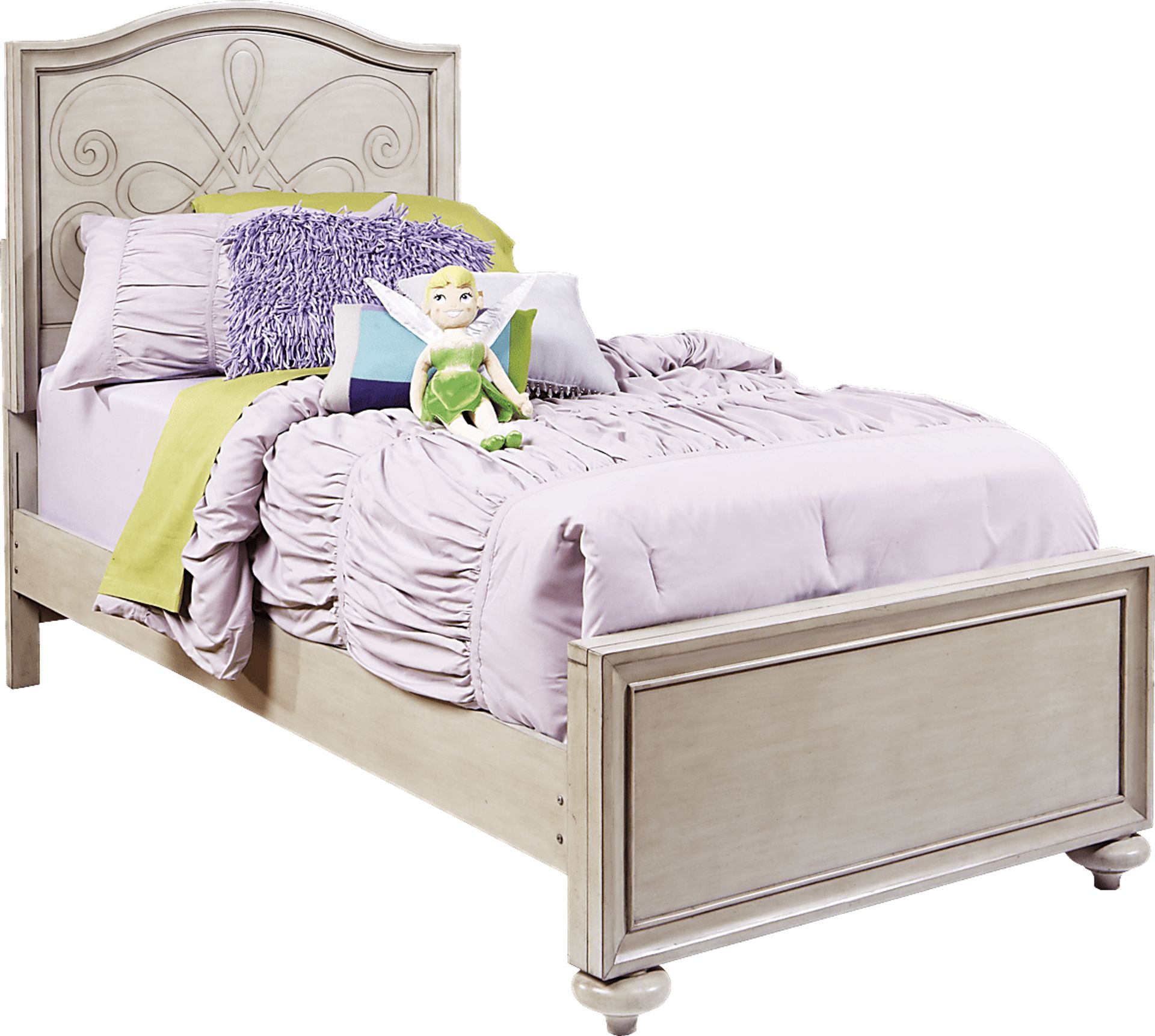 Disney Fairies 3 Pc Full Panel Bed - Image 1