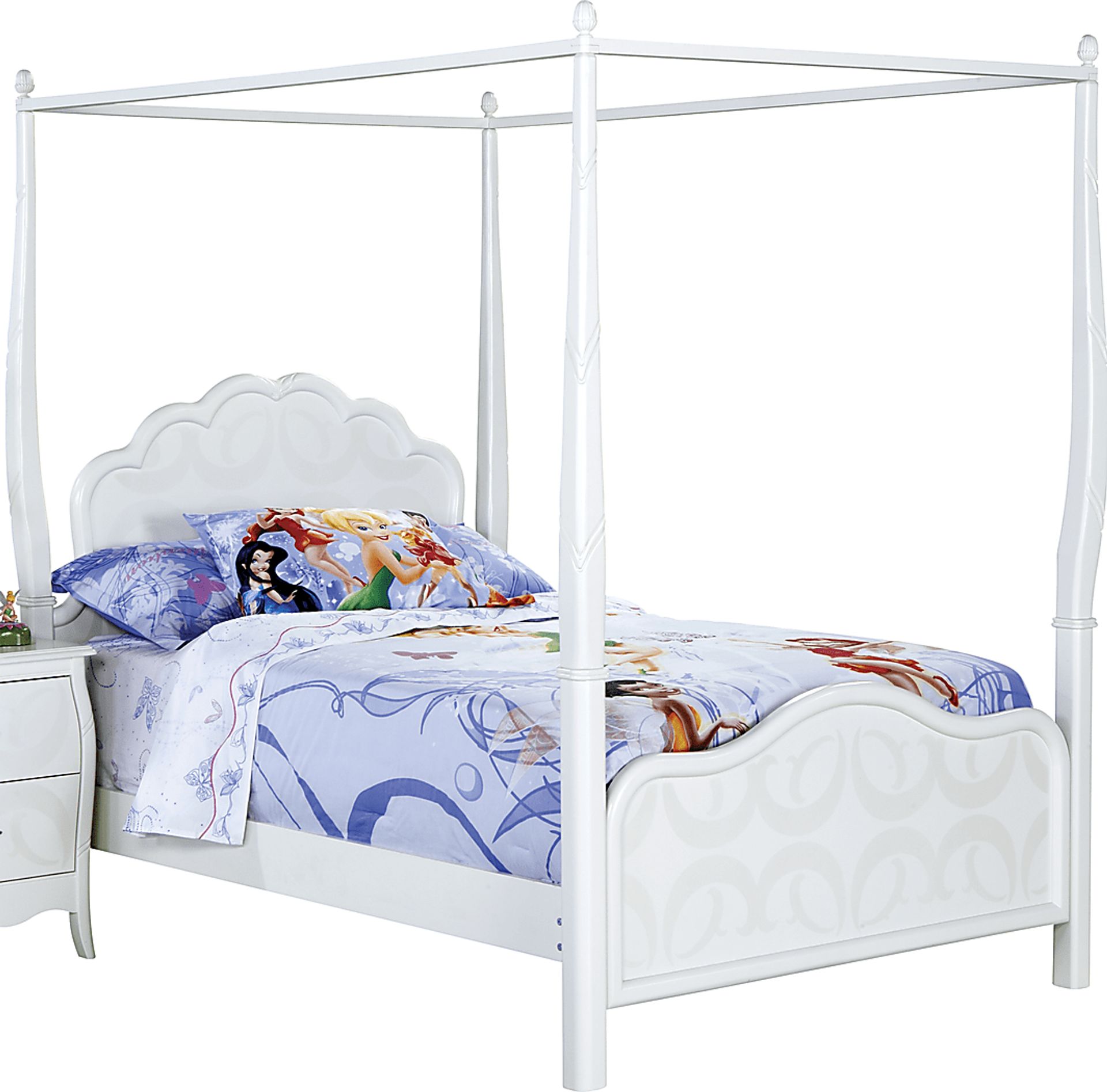 Disney Fairies Full Canopy Bed - Image 1