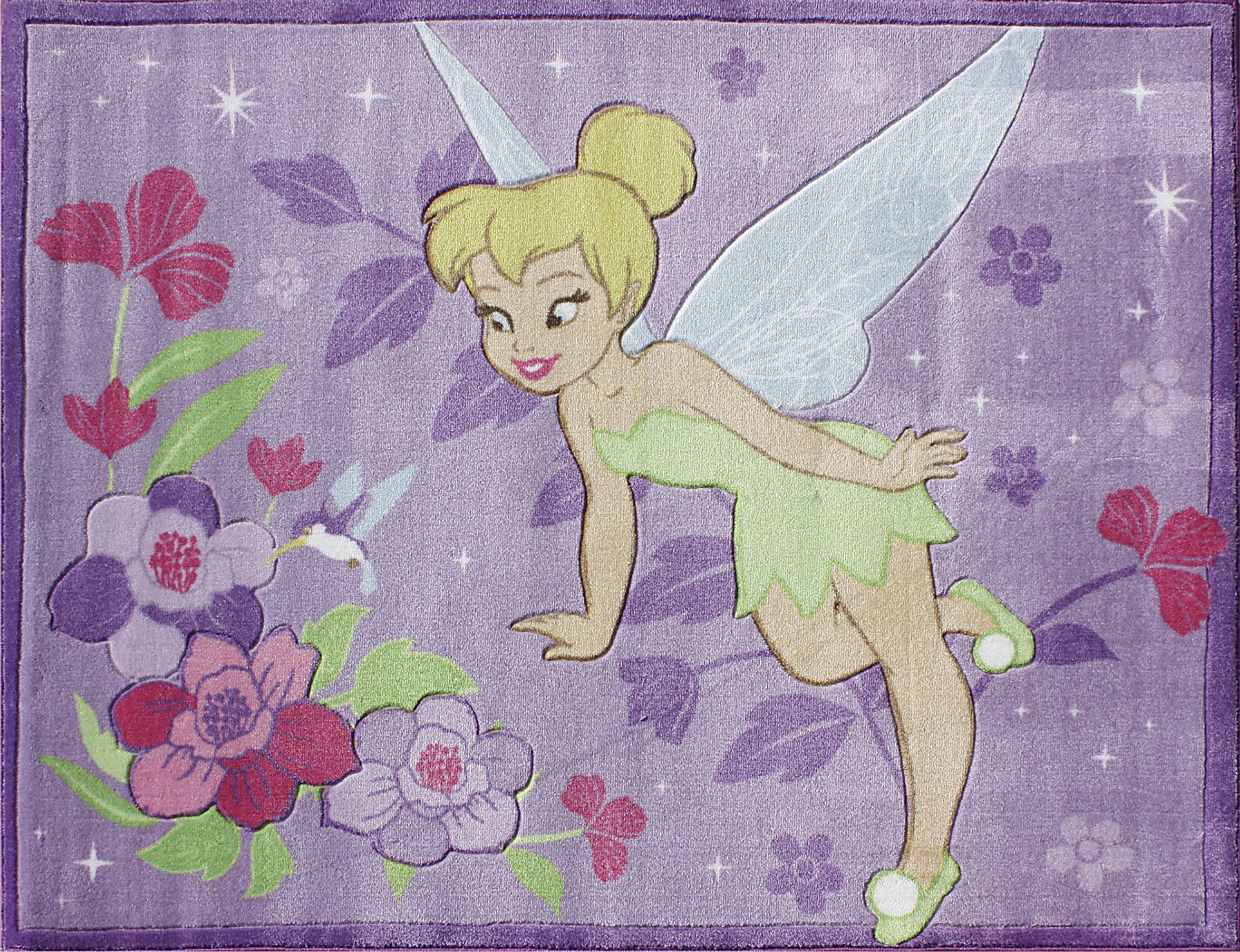 Disney Magic Tink Purple 4'3 x 5'3 Rug - Image 1