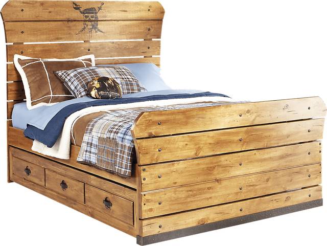 Disney Pirates 3 Pc Full Panel Bed - Thumbnail - Image 1