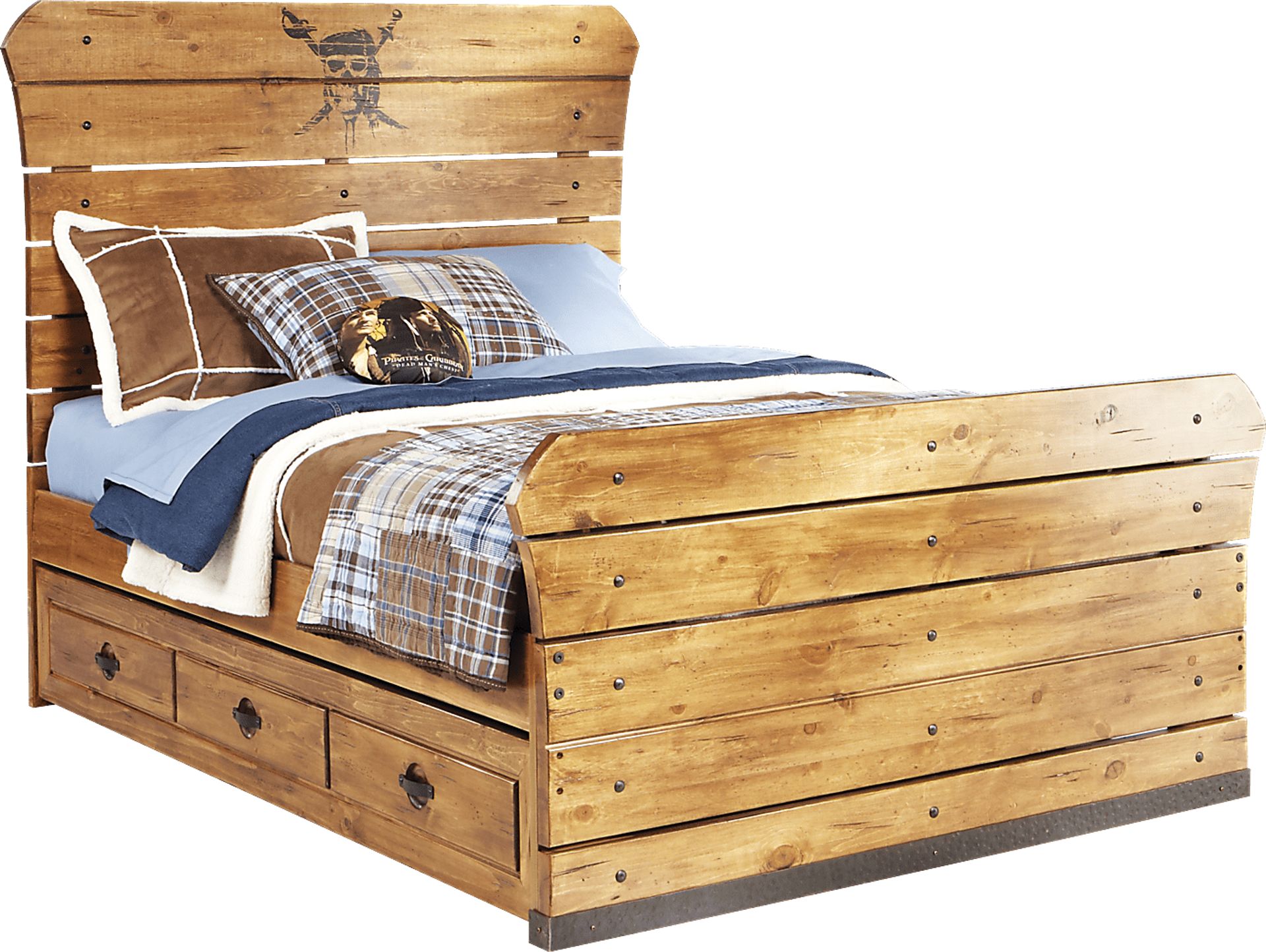 Disney Pirates 3 Pc Full Panel Bed - Image 1
