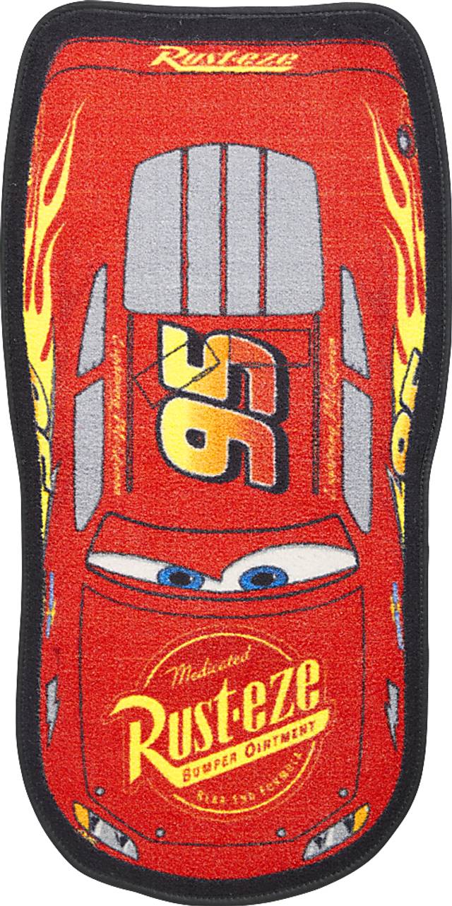 Disney/Pixar Cars Lightning McQueen™ Red 3'4 x 2' Rug - Thumbnail - Image 1