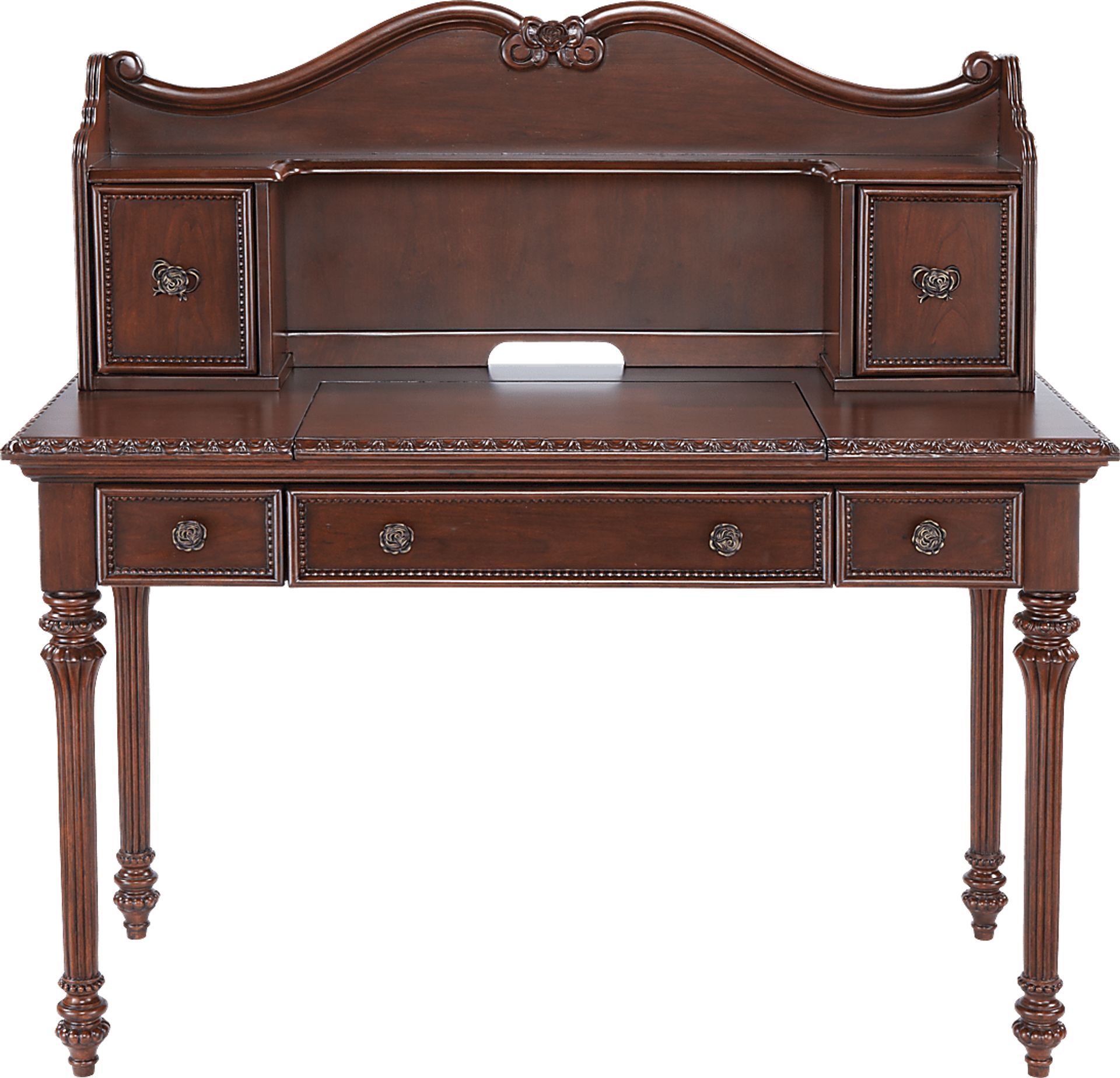 Disney Princess Cherry Vanity Desk with Hutch - Image 1