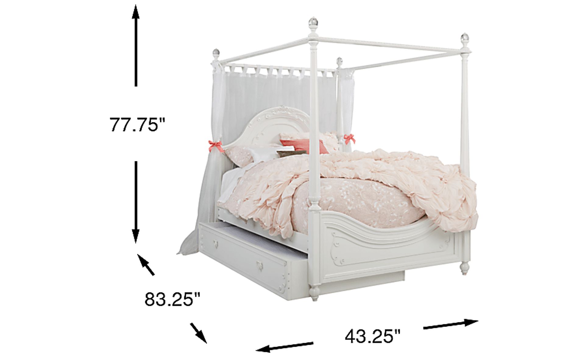 Dimension Image. Please refer to the Dimension Tab on this page for dimension details.