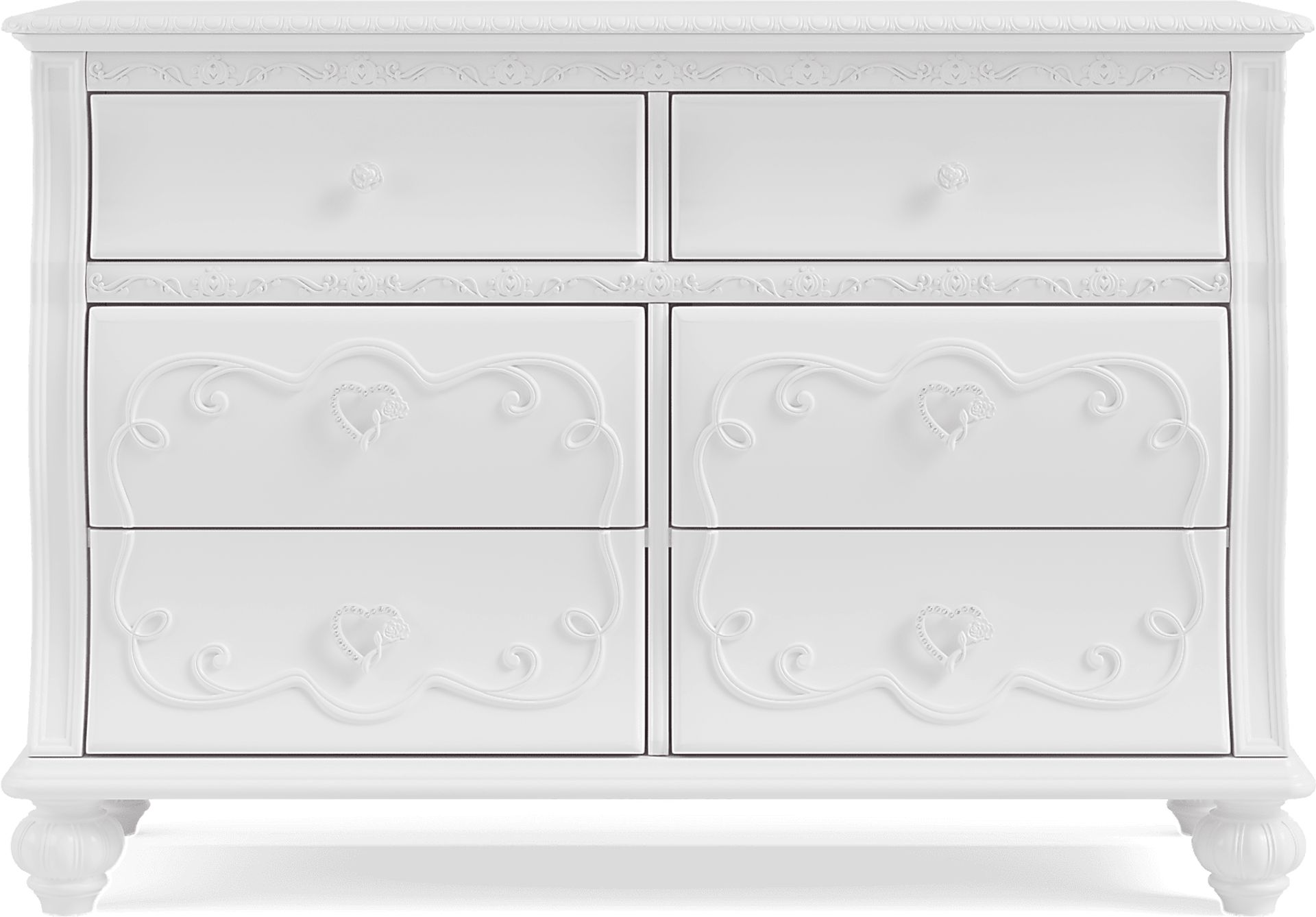 Disney Princess White Dresser - Image 1