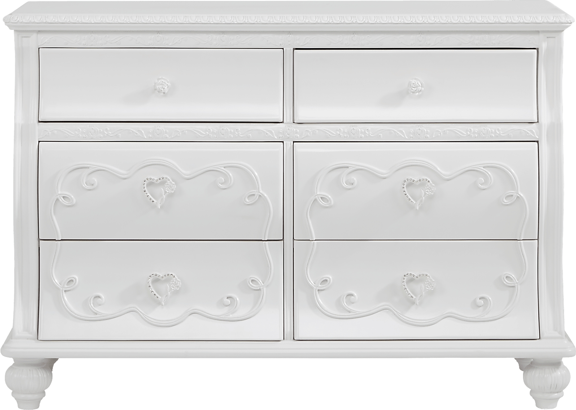 white dresser