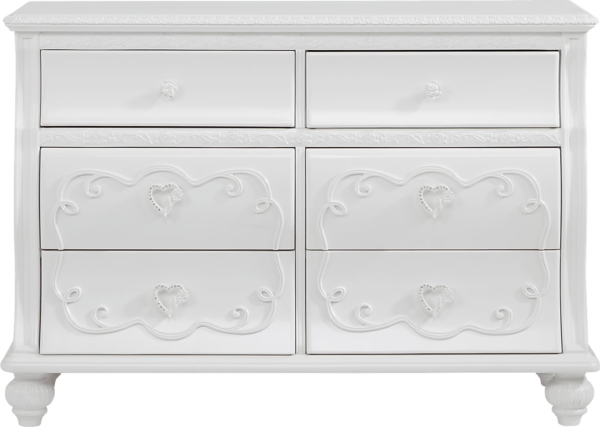 Disney Princess White Full Carriage Canopy Bedroom - Image 4