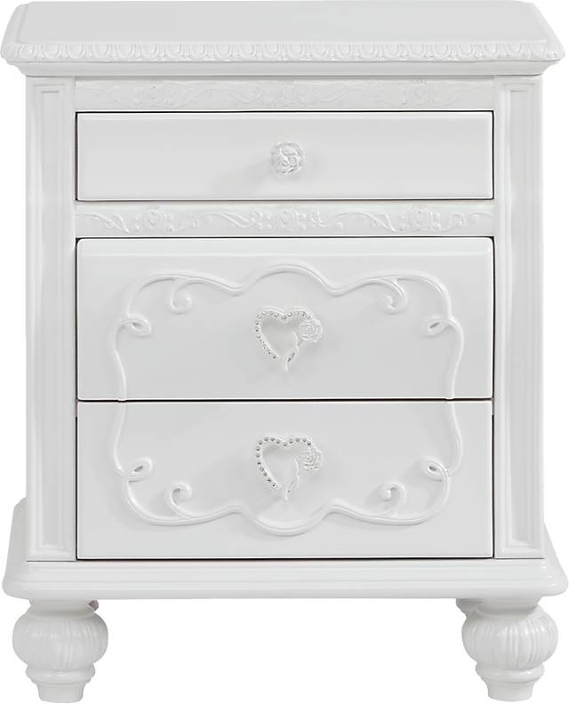 Disney Princess Dreamer White Nightstand - Thumbnail - Image 1