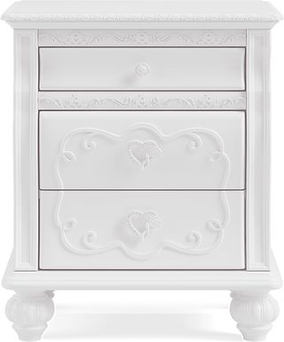 Disney Princess White Nightstand