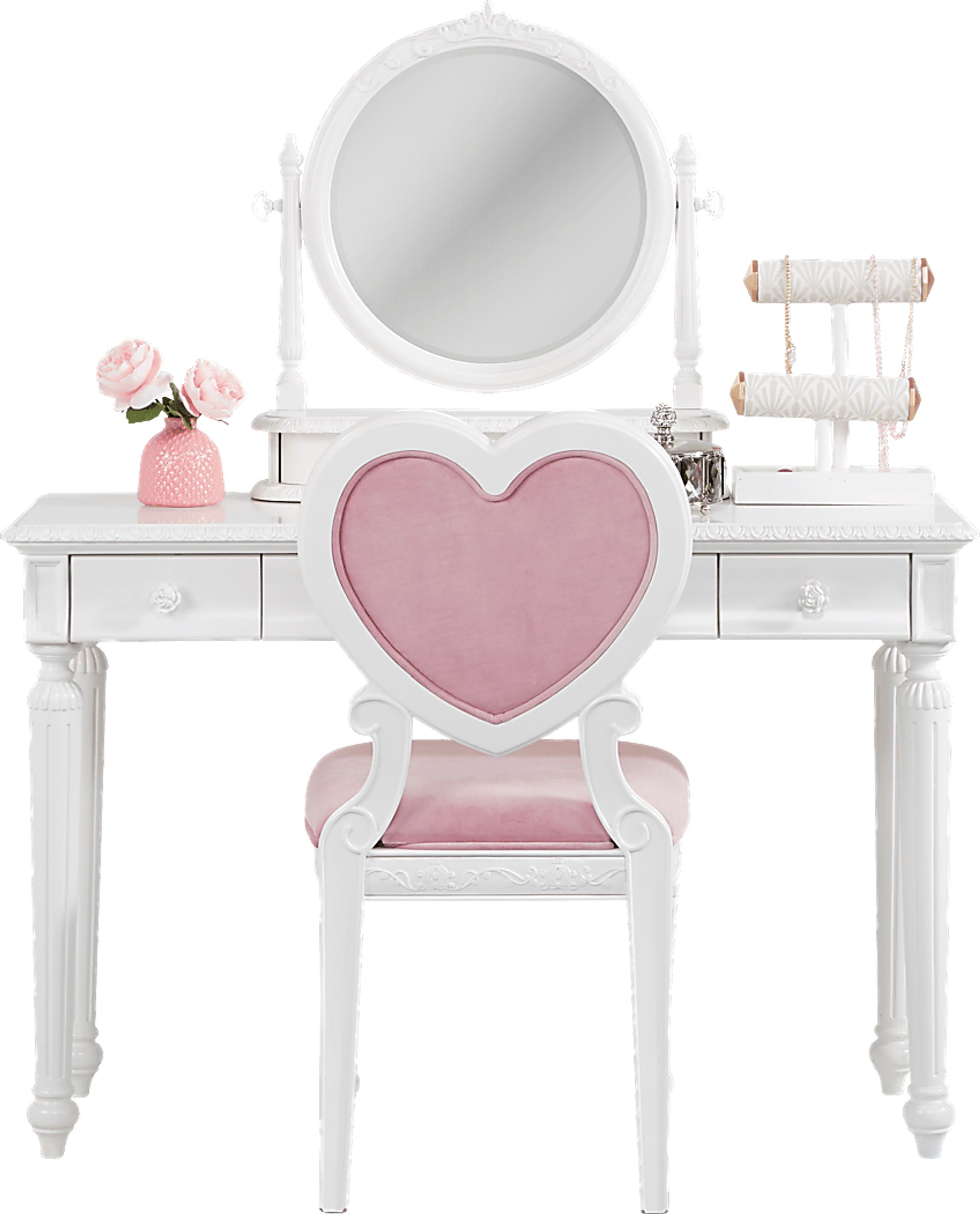 Disney Princess Dreamer White Vanity Set - Image 2