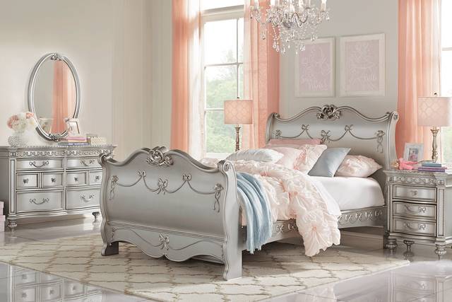 Disney Princess Fairytale Platinum 6 Drawer Dresser - Thumbnail - Image 2