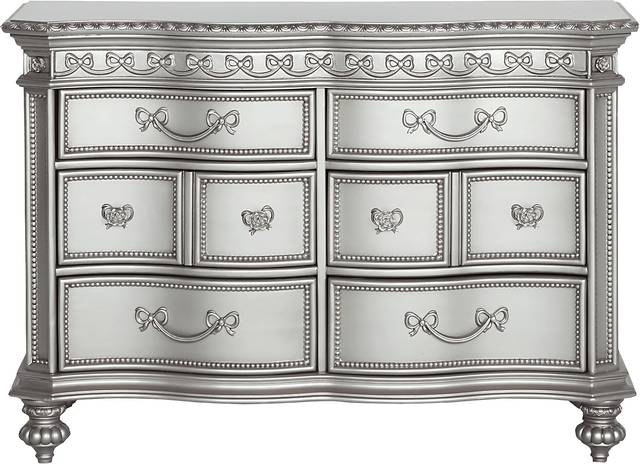 Disney Princess Fairytale Platinum 6 Drawer Dresser - Thumbnail - Image 1
