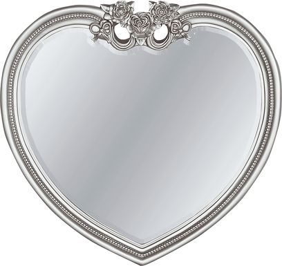 Disney Princess Fairytale Platinum Heart Mirror