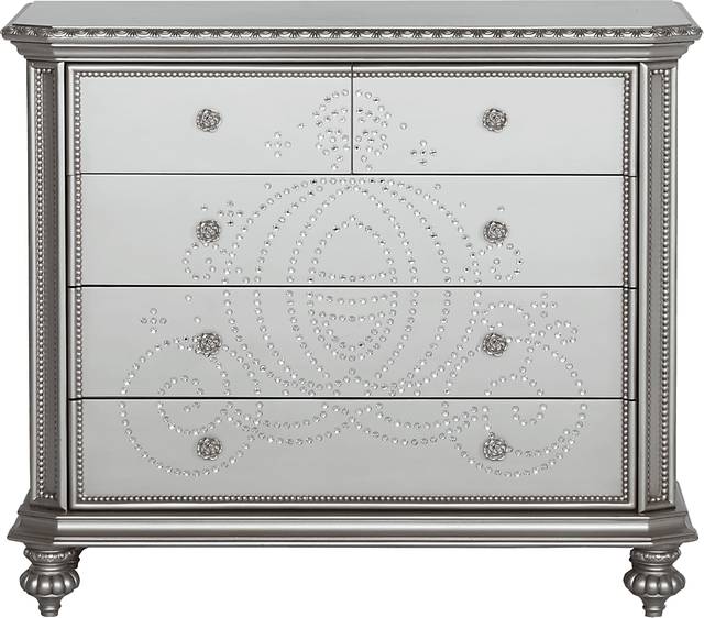Disney Princess Fairytale Platinum Jeweled Carriage Cabinet - Thumbnail - Image 1