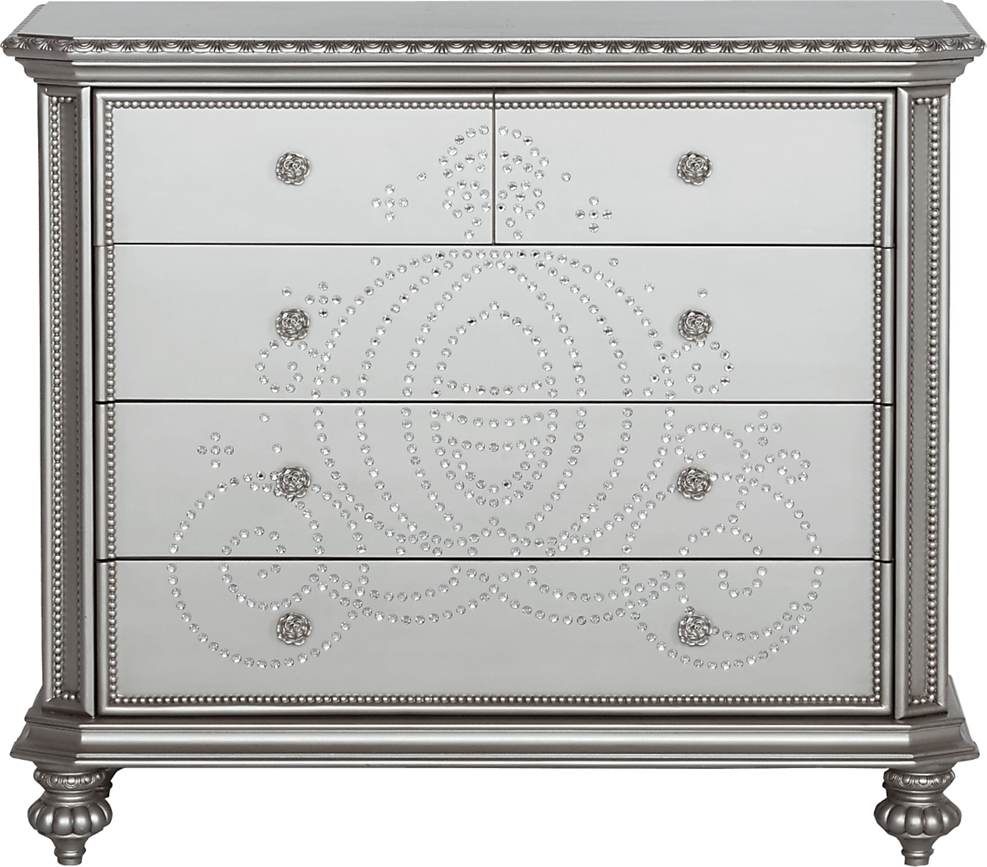 Disney Princess Fairytale Platinum Jeweled Carriage Cabinet - Image 1