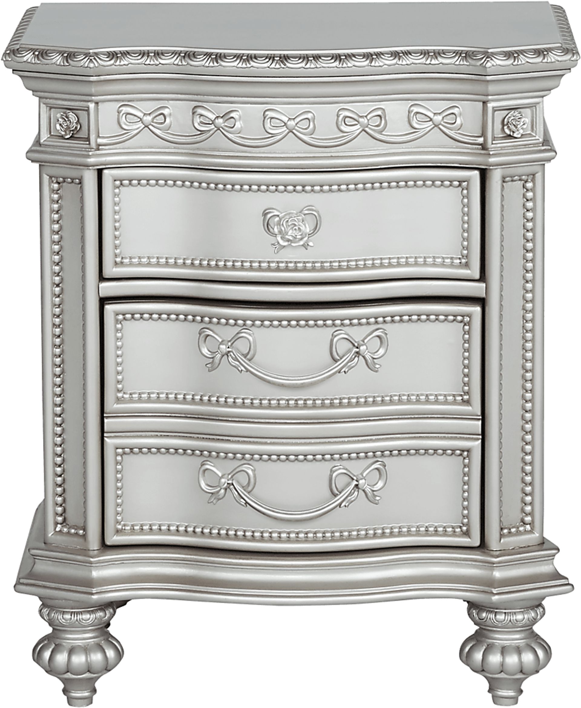 Disney Princess Fairytale Platinum Nightstand - Image 1