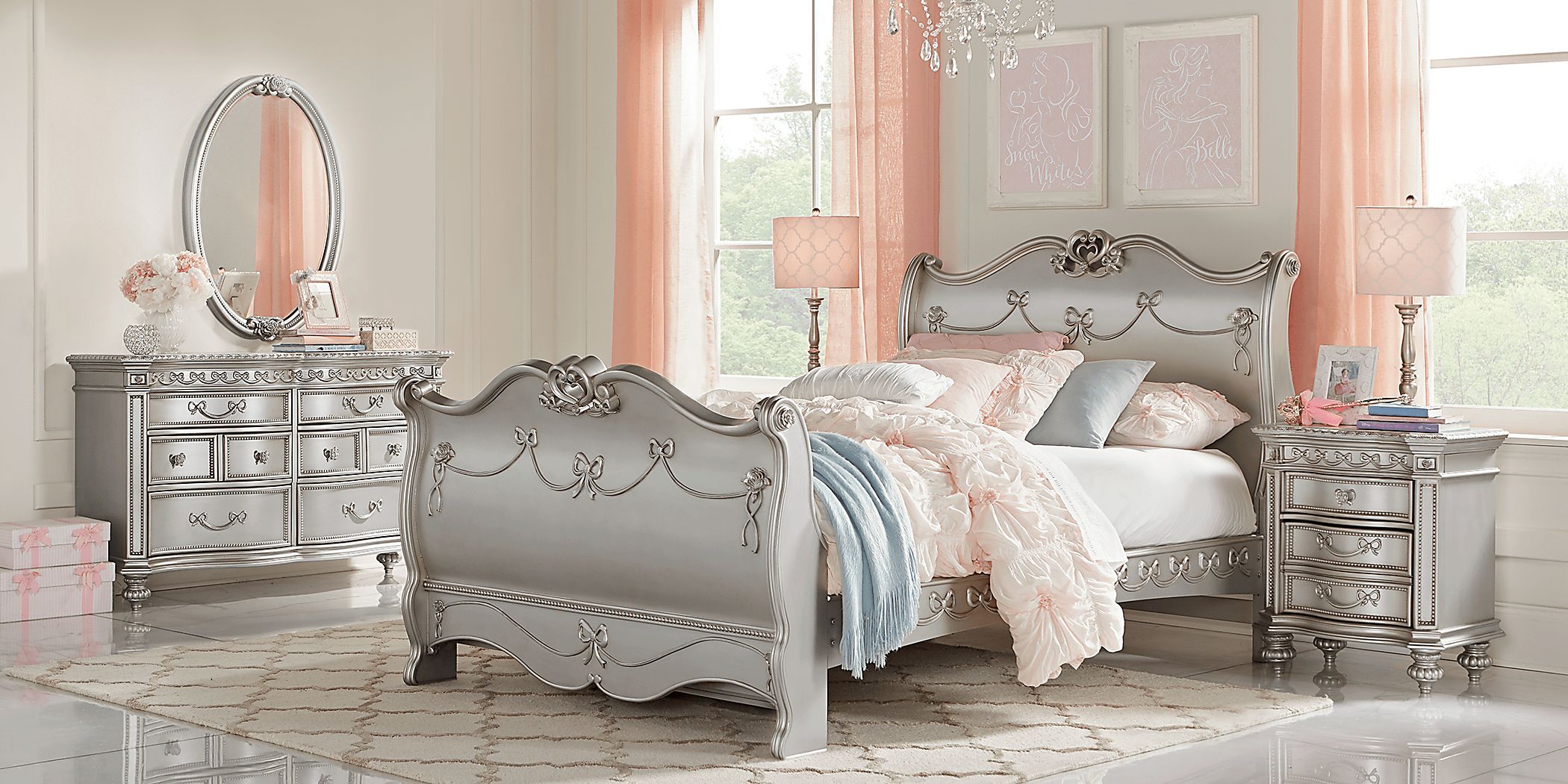 Full shop princess bed