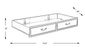Disney Princess Fairytale Silver Twin Storage Trundle