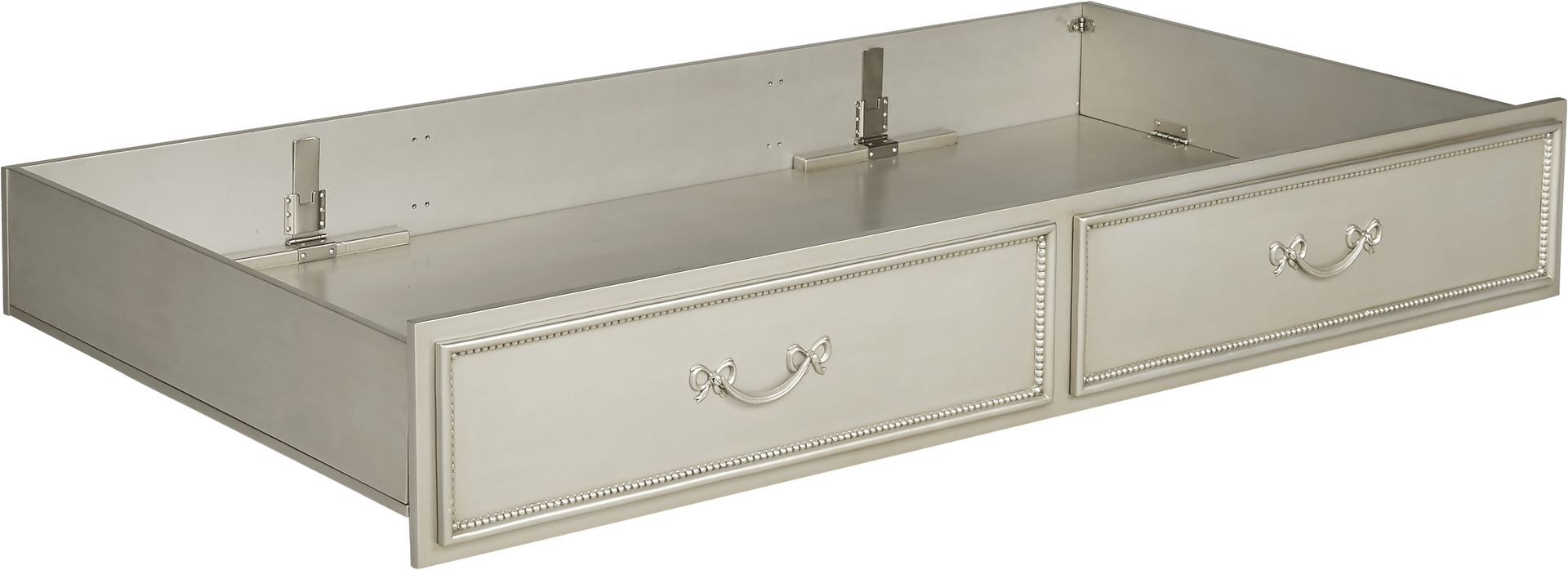 Disney Princess Fairytale Silver Twin Storage Trundle - Image 1