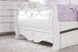 Disney Princess Fairytale White 4 Pc Twin Sleigh Bed with Twin Storage Trundle